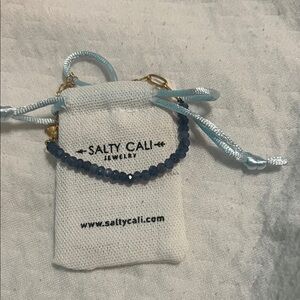 Blue Beaded Bracelet